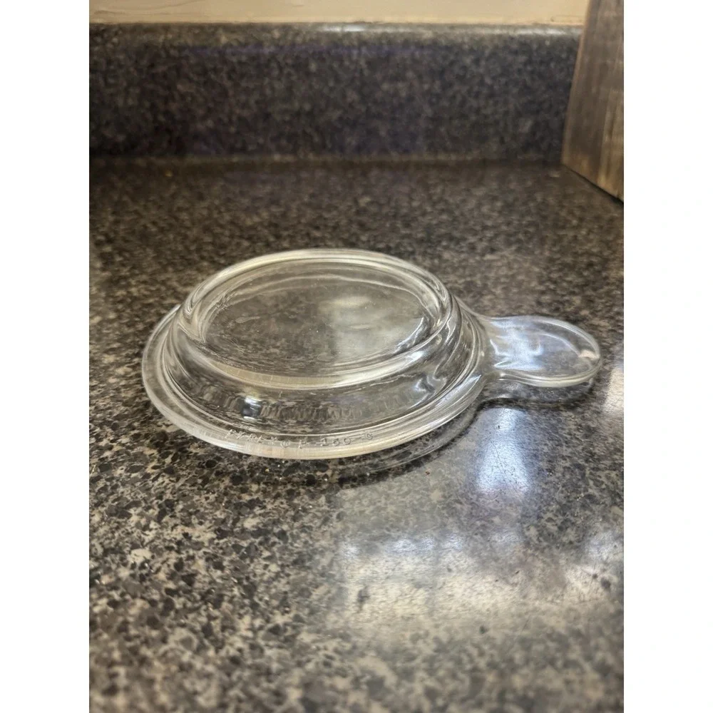 Corning Ware Pyrex P-150-C Grab It Clear Glass Replacement Lid Only